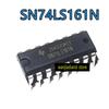 5PCS SN74LS161N/AN HD74LS161P/AP 74LS161 DIP16 Original Upright DIP16 Four Binary Counter, IC Integrated Block,