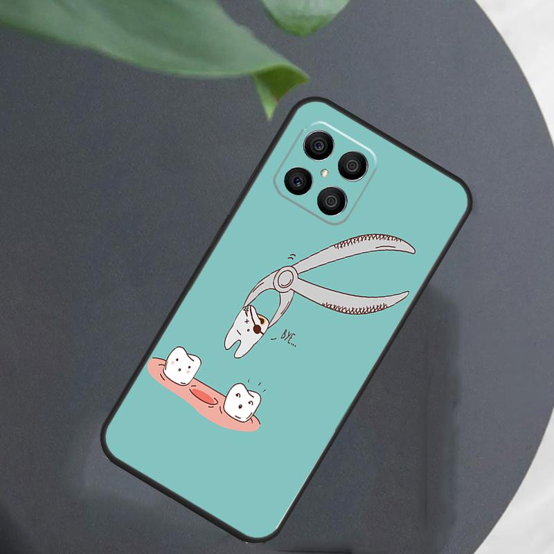 Dentist Dental Teeth Tooth Doctor For Honor Magic 5 6 7 8 Pro Case For Honor 400 200 50 70 Lite X8c X8b X9a X9b X9c X9d Win RT