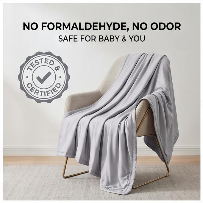 2026 Cooling Summer Blanket, Machine Washable Ice-Sense Quilt, Baby-Safe, Lightweight for Bed, Sofa, Student Dorm, Multiple Sizes