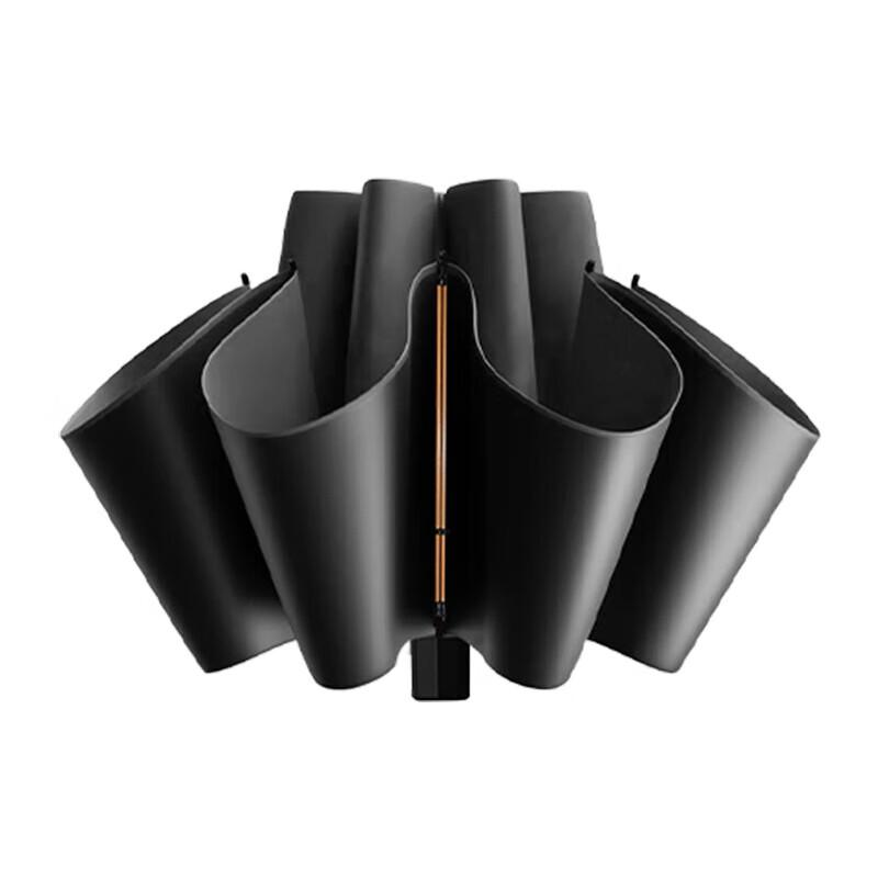 Red Leaf Fully Automatic Reverse Folding Umbrella