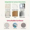 Carbon Steel Punch-Free Wall-Mounted Bathroom Storage Soap Dish, Hole-Free Adhesive Kitchen Storage Soap Holder Rack