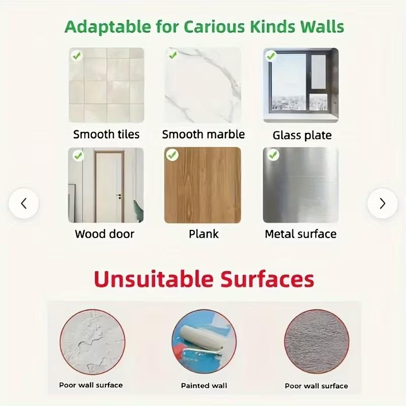Carbon Steel Punch-Free Wall-Mounted Bathroom Storage Soap Dish, Hole-Free Adhesive Kitchen Storage Soap Holder Rack