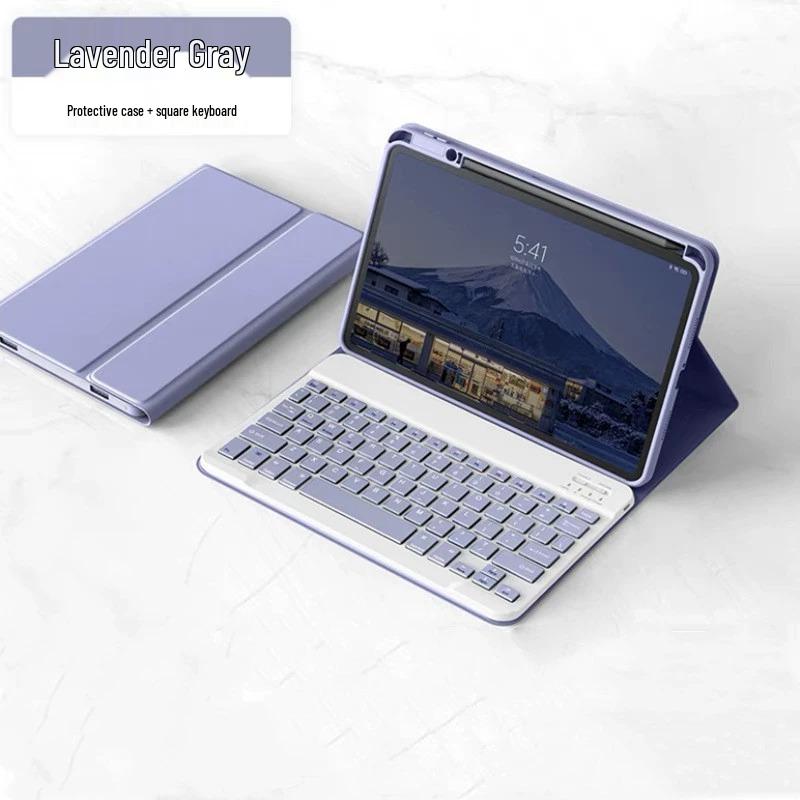 Compatible with Xiaomi 78pro Bluetooth Keyboard, Leather Case for Redmi Pad 2 with Pen Slot, Protective Shell for 12.1 Inch Tablet.