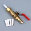 1 Set Valve Sandblasting Gun Sand Spraying Air Tip Sand Blaster Nozzle For 5 Gallon Sandblast Tanks