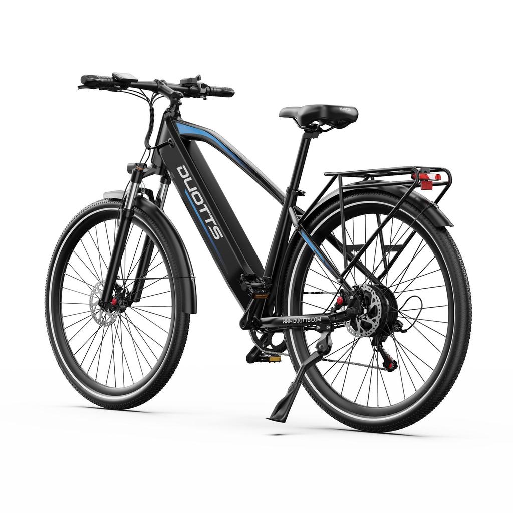 Electric Bike DUOTTS C29 Max 29" 250W Motor City Electric Bicycle 48V 18AH Maax Range 120Km Load 150Kg Black