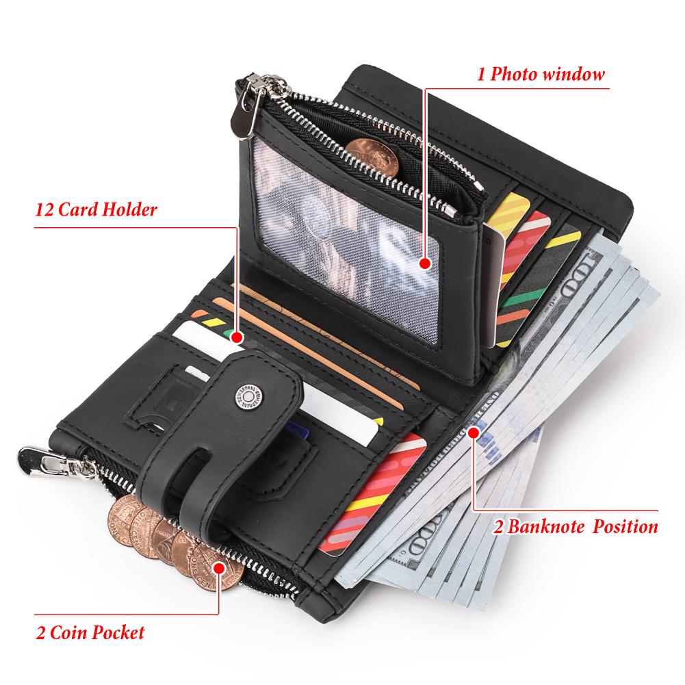 Мужской кожаный кошелек — фото 16