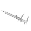 High Precision Metal Vernier Caliper Manual Measuring Caliper Tools Micrometer Ruler (5in)