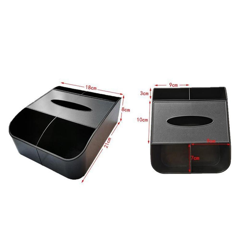 Armrest Storage Box Paper Auto Accessories Easy Installation Universal Car Center Console
