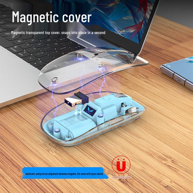 Zero Hour T7 Transparent Wireless Mouse