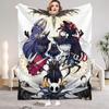 Hollow Knight Blanket Cartoon Game Printed Flannel Blanket for Home Living Room Bedroom Decor New Year Christmas Gift for Fans