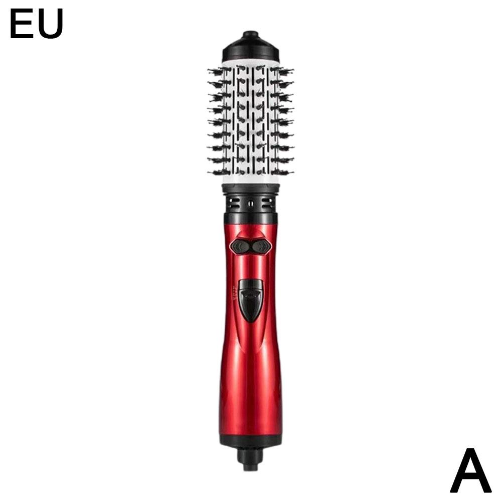 Replaceable Head 360 Rotating AirFlow Hot Air Brush Hair Straightener Curler Iron Volumizer Blowers Electric Hair Dryer Comb