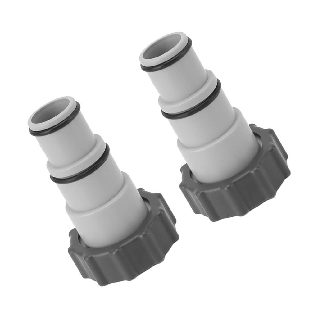 2PCS Pool Hose Adapter Replacement 1.25 Inch To 1.5 Inch Type A Pool Filter Hose Adapter for Swimming Pool