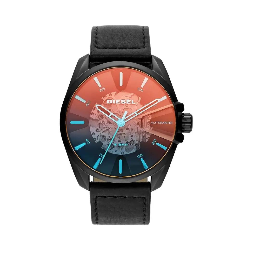 Diesel Men`s Ms9 Automatic Watch Black