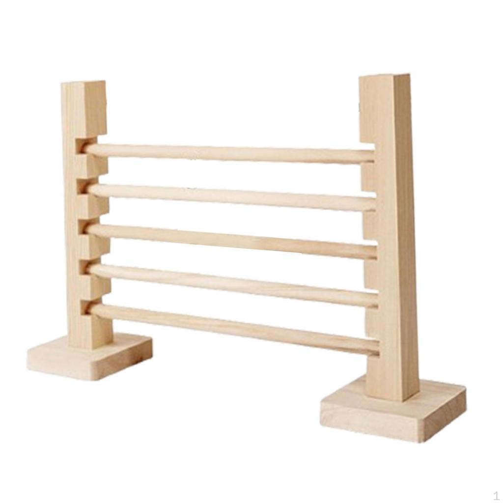 Echipament Interactiv Obstacol Săritură Bară Interior Exterior Robust Obstacol Exercițiu Jucărie Lemn pentru