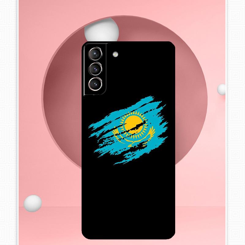 

Флаг Казахстана Чехол Для Samsung Galaxy S25 Ultra S25 FE S20 S21 S22 S23 Plus S9 S10 S24 Ultra Чехол Funda Galaxy S22 Plus