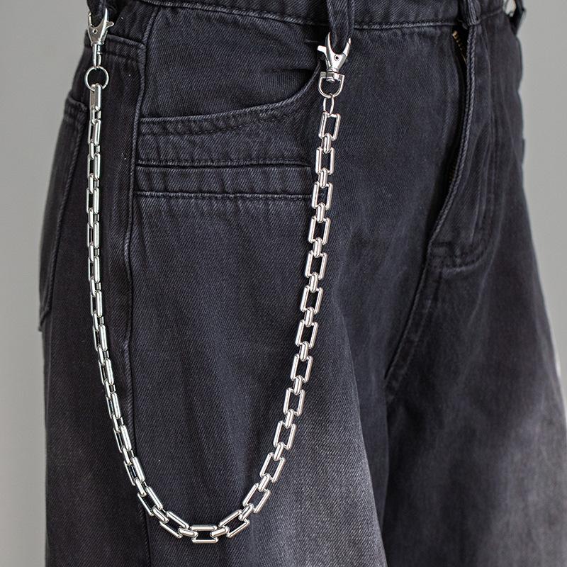 Metallkette Hüftkette Halskette Armband High-End Trendig Cool Personalisiert Jeans Kette Modeaccessoires