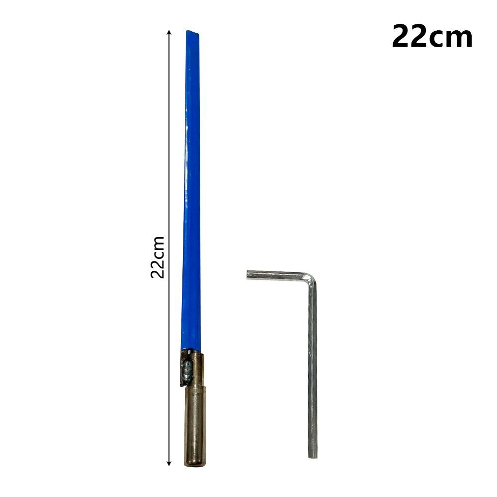 1Set with Hex Wrench Guitar Truss Rod 22-63cm Blue Adjustment Lever New Guitar Adjustment Bar 22cm