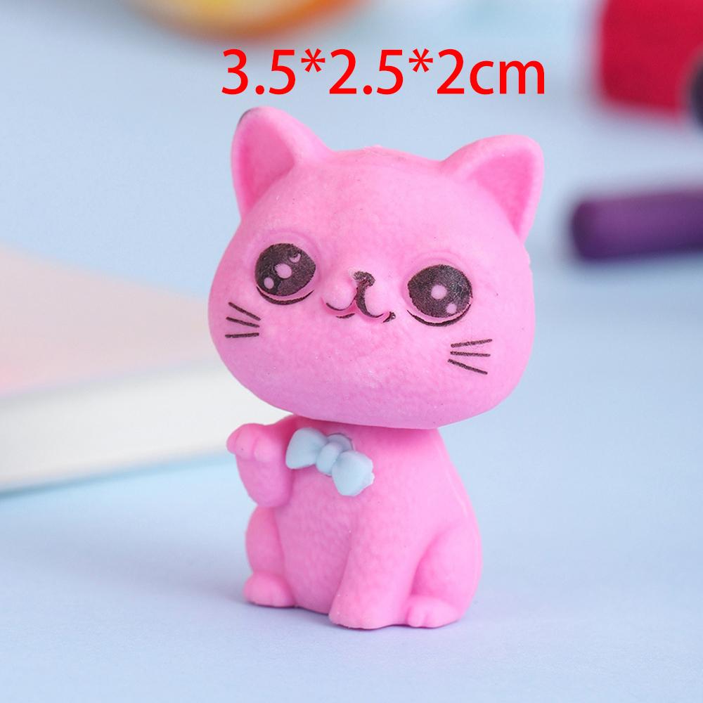 1 kus kreslený roztomilý Kawaii Candy Barevná guma Guma Novinka Papírnictví Kancelářské školní potřeby