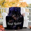 Custom Name Valorant Theme Printed Blanket - Perfect for Couch, Bed, Travel & Outdoor Use | Machine Washable, Cozy & Durable.