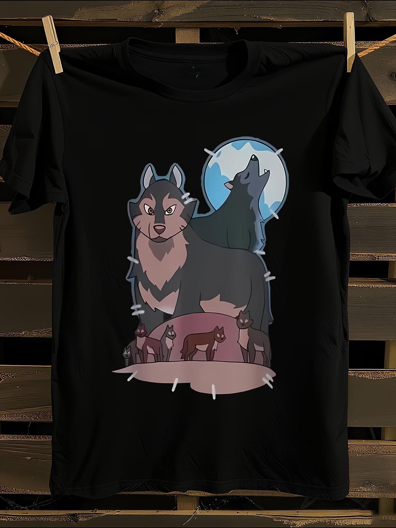 s Hunter s Wolf Owl House Anime Tshirt Anime Tshirt S