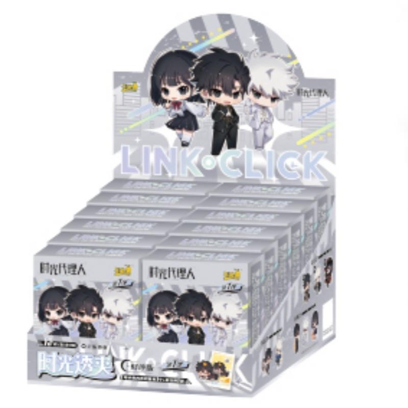 Genuine Link Click Card Acrylic Standing Board ThroughClamp Time Serie Version Animation Cartoon Peripheral Toys