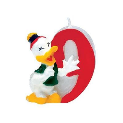 Donald Duck 9th Birthday Candle