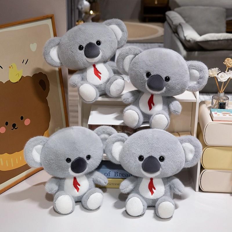Entzückende graue Koala Plüschtierpuppe Perfekt zum Kuscheln und Trösten Geschenke für Kinder