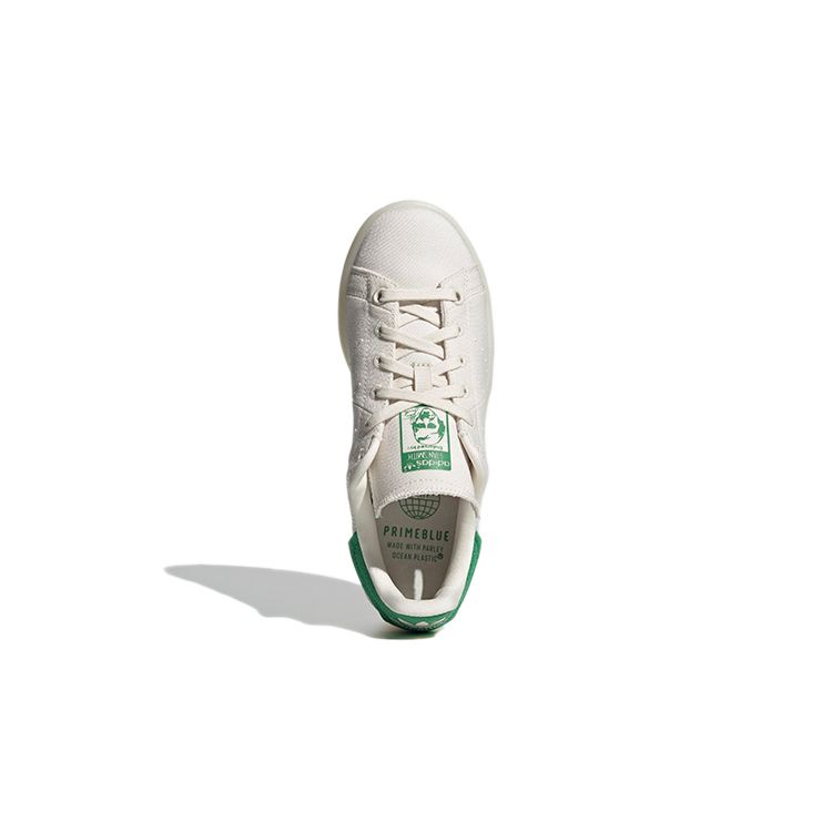 Adidas Originals Stan Smith Primeblue Low Top Kids Skate Shoes Kids Skate Shoes Green Off-White FX5981