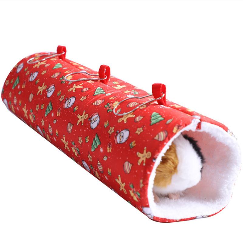 Haustier Kanal Nest Super Weich Warm Hängematte Hängeversteck Tunnel Für Hamster Meerschweinchen Papagei