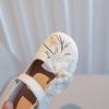Mädchen Ballerinas mit Mesh-Knoten Kinder Bestickte Lederschuhe für Party Hochzeit Kinder Elegantes Temperament Prinzessin Schuhe