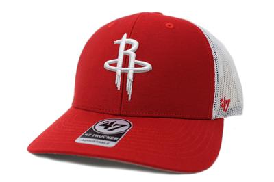 Sieben Netz-Kappe 47 TRUCKER NBA Houston Rockets Houston Rockets [Forty Brand]