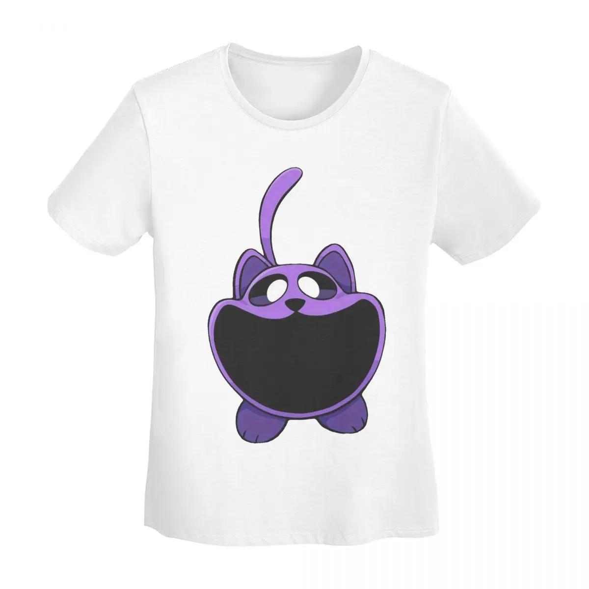 

CATNAP Monster TShirt Women Short Sleeve T Shirts Round Neck Clothes Cotton Summer Tees Streetwear S