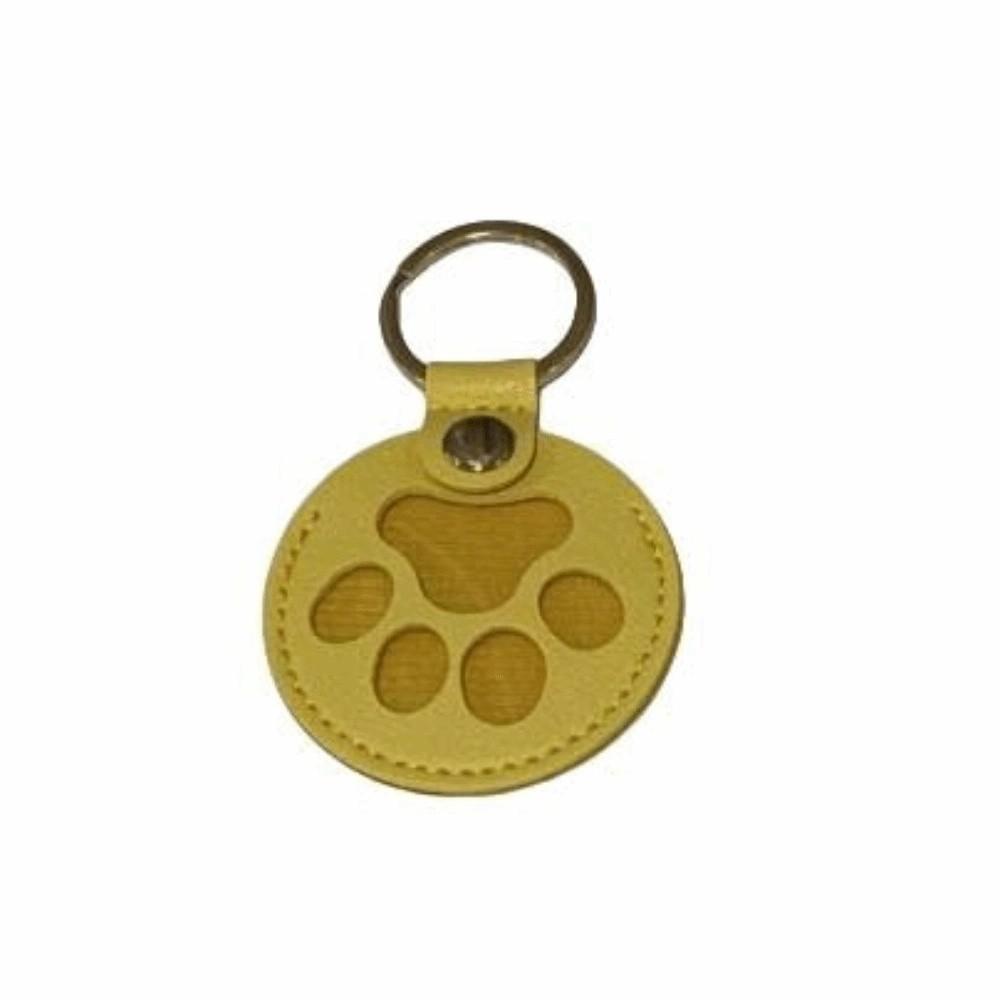 Puppy Pet Hair Storage Bag Keyring Dogs Paw Pendant Cute Pet Hair Keychain  Hanging Accessory