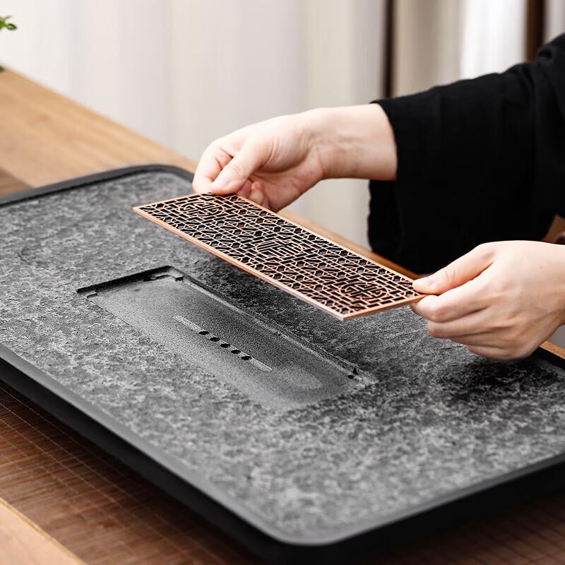 Boway Black Gold Stone Tea Tray