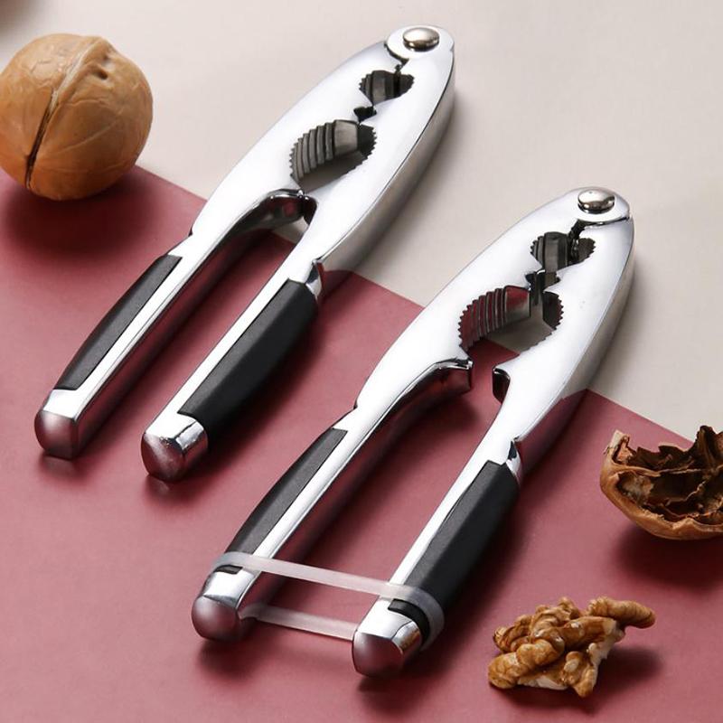 Walnut Cracker Quick Open Nut Cracker Stainless Steel Multipurpose Tool for Kitchen Use for Nuts Baking