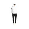 STONE ISLAND Fleece Garment Dyed Crewneck White Men Streetwear 811562420-V0001