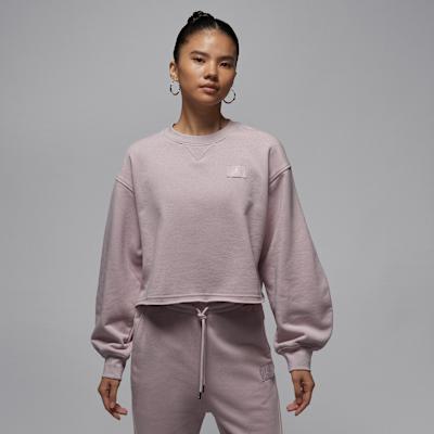 Jordan Flight Fleece Women s Mod-Crop Crew-Neck Sweatshirt S