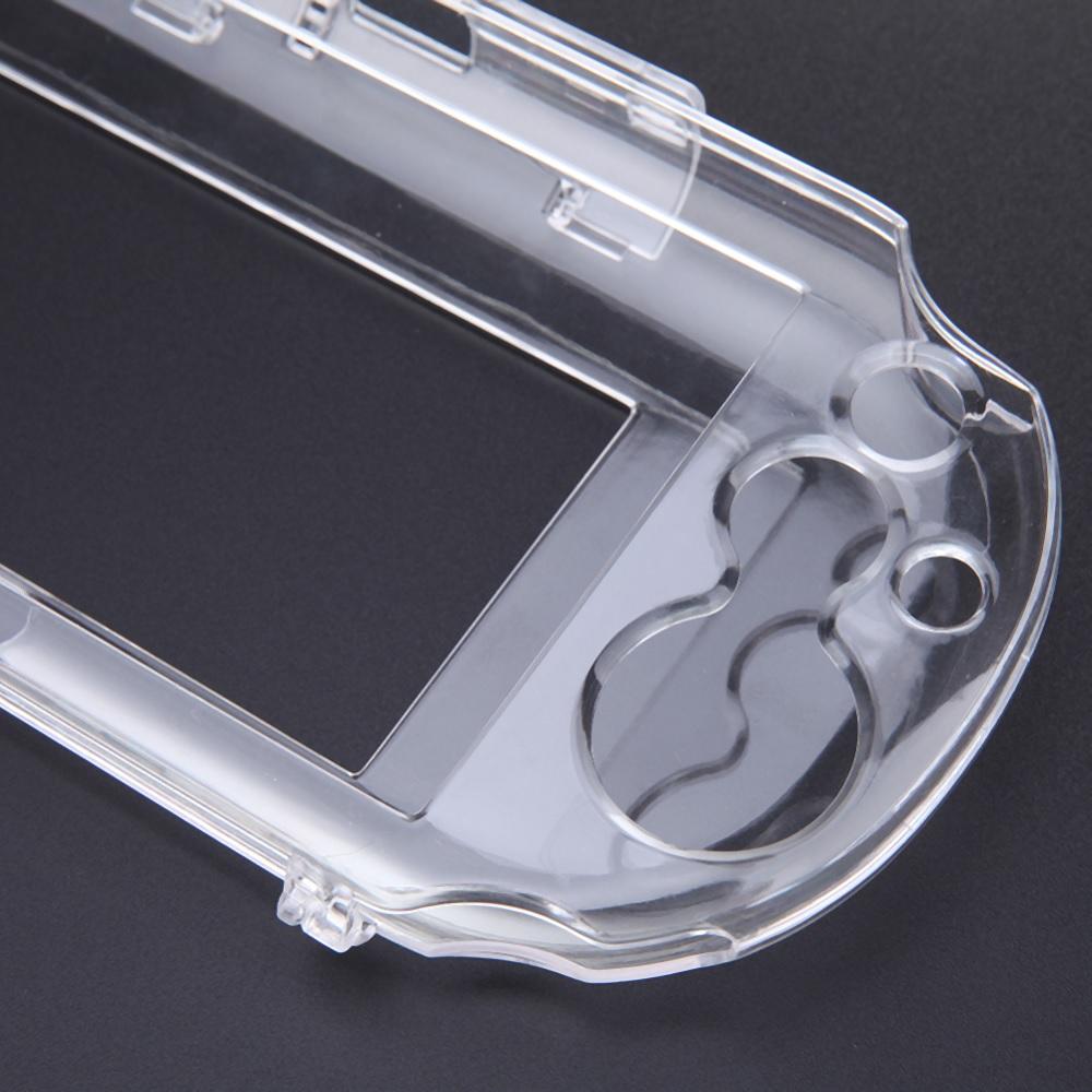 Transparent Clear Full Housing Case Shell with Screen Protector For PS Vita 2000