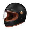 DOT Certified vintage full-face motorcycle helmet, full-face helmet for motorcycles and electric vehicles, suede lining