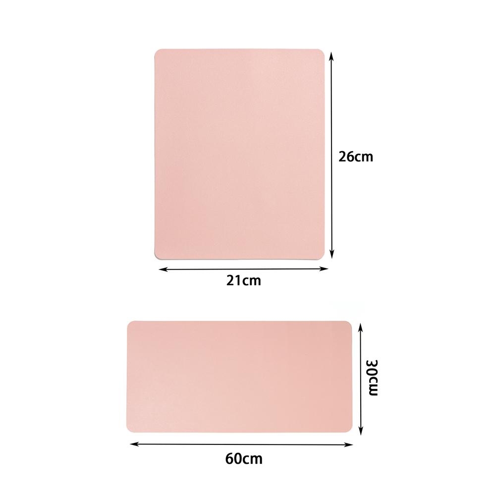 Nail Art Table Mat Pink Beauty Nail Pad Leather Soft Display Nail Practice Anti-slip Pad Nail Armrest Cushion