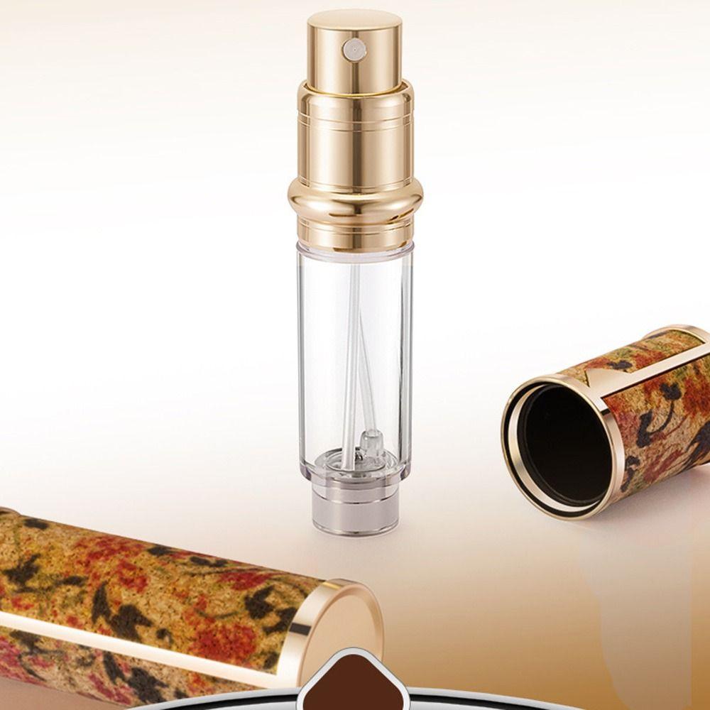Refillable Leather Perfume Bottle Bottom Filled Mini Spray Bottle Perfume Separate Dispenser Home