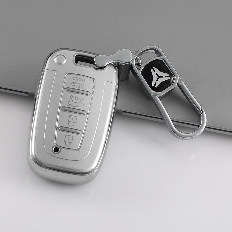 Kompatibel nøkkelbånd for Hyundai Sonata, ix35, Kia Sorento, Forte - Kvinners bilveske skallspenne