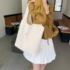Women's Harajuku Versatile Large Capacity Vintage Vest Shoulder Woolen Bag