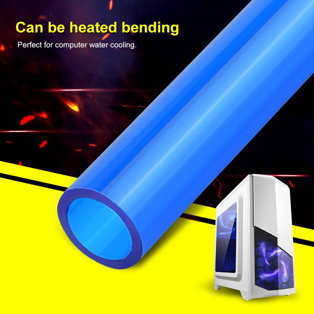 

Красочная компьютерная акриловая трубка для водяного охлаждения, водоблок, жесткая трубка (синий)