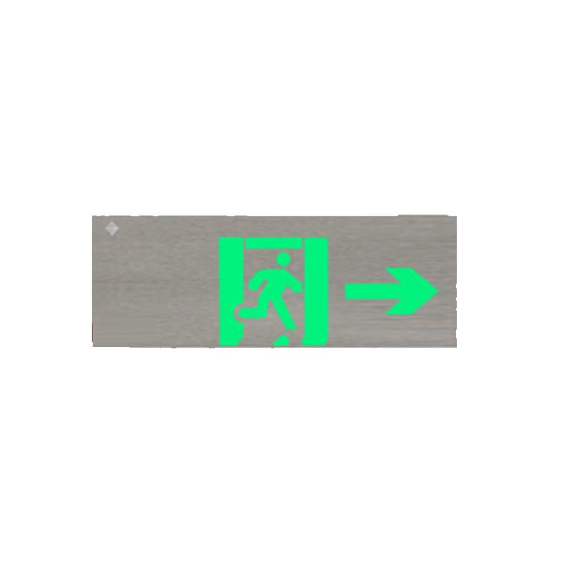 

Double-Sided One-Way Exit Evacuation Sign