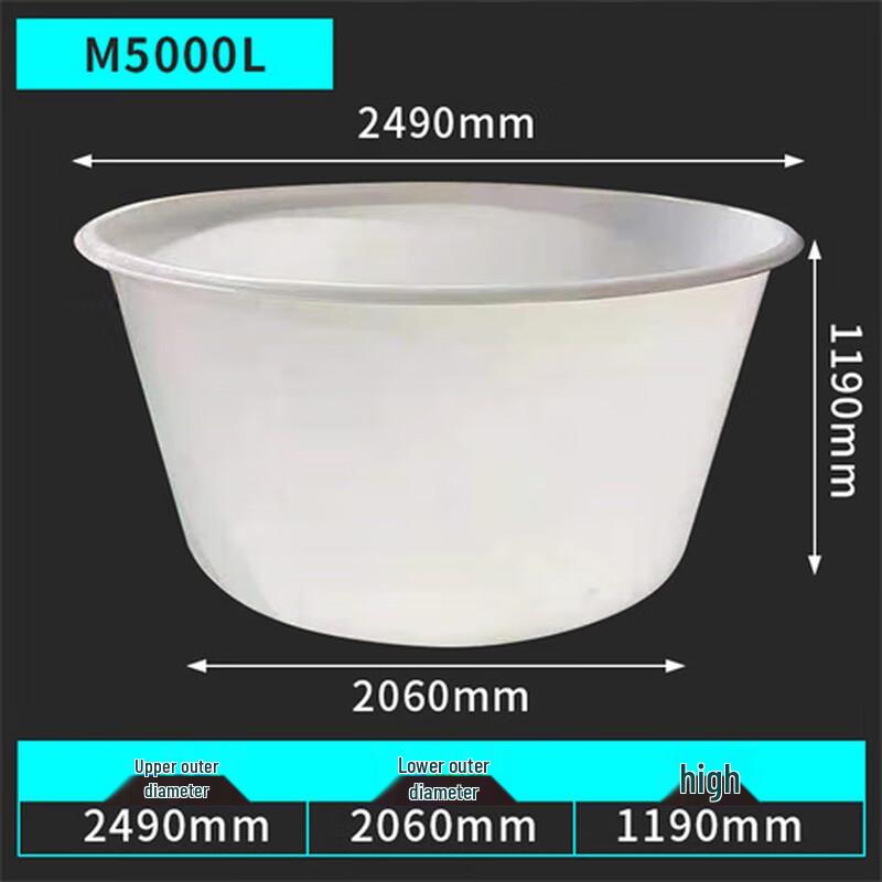 Пластиковая бочка для хранения Lainuo 5000 л пищевого качества