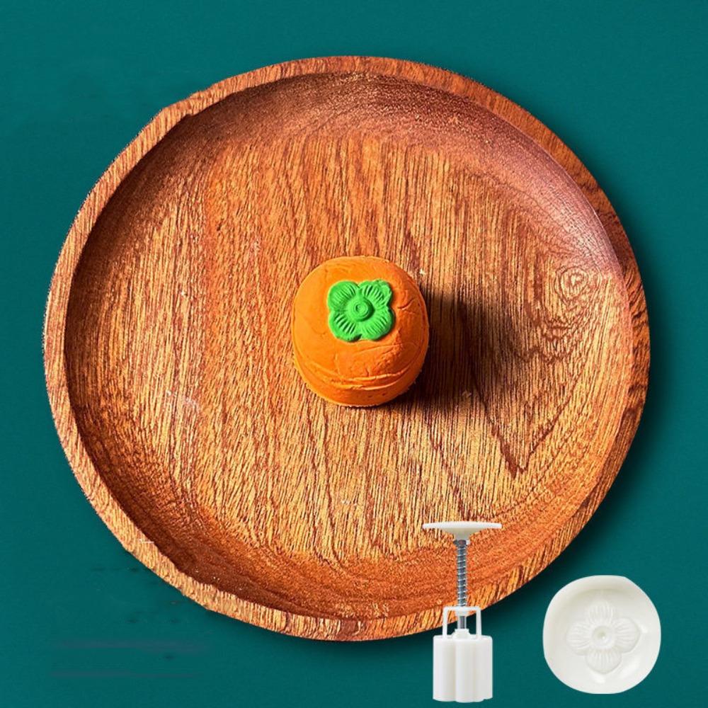 Flower-shaped Cookie Stamp Mould 3D Pastry Making Tools Bakeware Mooncake Mold  Kitchen DIY