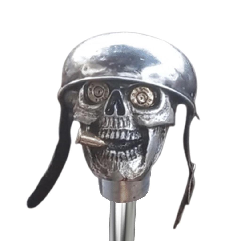 Skull Shifter Knob, Car Knob Skull - Skull Gear Knob Skull Soldier Handle Shift