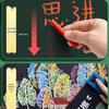 Dust-Free Bright Color Chalk for Kids - Keeps Hands Clean, Ideal for Teachers and Home Use.