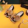 2025 Frühling Damen Handgefertigte Tigerkopfschuhe, Bequemer Ethno-Stil mit Weichsohle, Neue Chinesische Immaterielle Kulturerbe-Kollektion
